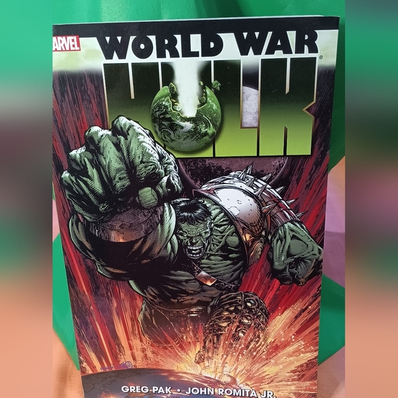 Marvel Other - Marvel World War Hulk Soft Cover Book 2008.